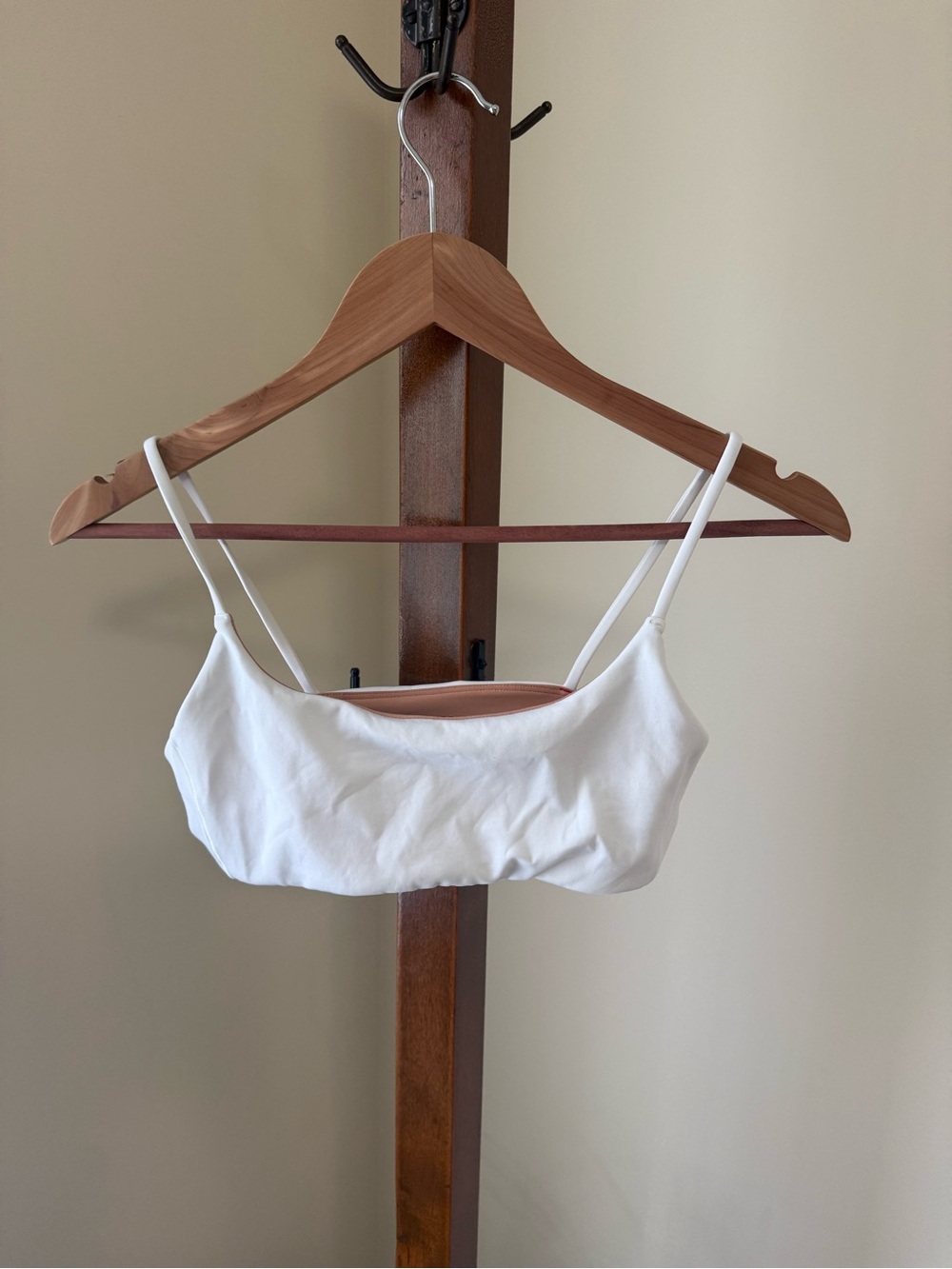 Left On Friday White Bikini Top